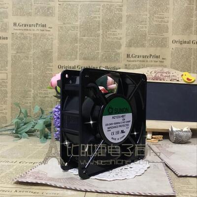 A2123-HBT/(7).GN.155建准220V 12038 12W散热风扇 插片式风机