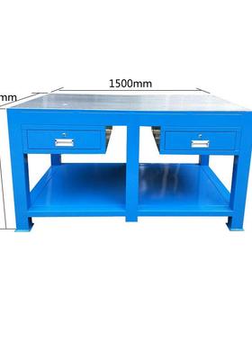 钳重型工工作台模具配操作44331台模具板维修桌钢桌水磨钢板工装