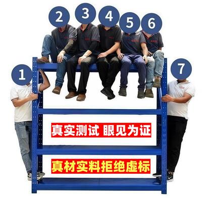 仓库仓储重型货架库房储物架五金模具收纳架多层加厚货架层高可调