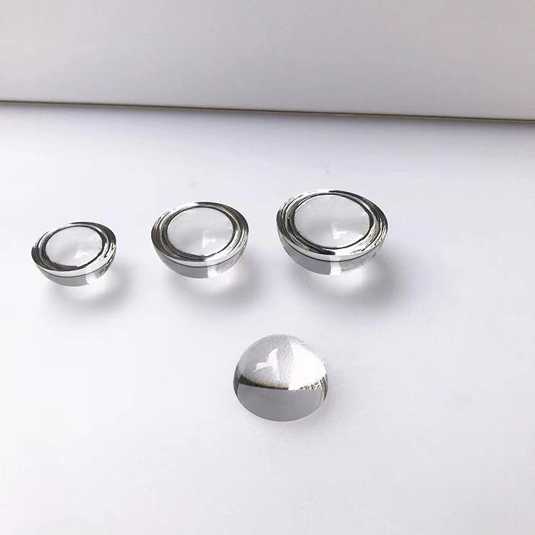 跨境透明球亚克力实心半圆球展示装饰水晶有机玻璃球
