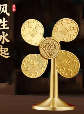 黄铜创意铜器玩具生水装饰摆件