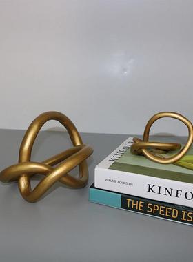 简约现代创室意摆树脂几何件样OPJ板间售楼部书装房客厅卧软家居