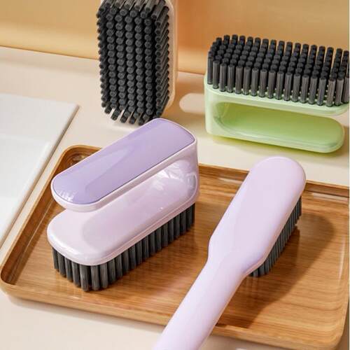 New Soft Bristle Shoe Brush for Home Use - Gentle on Shoes,