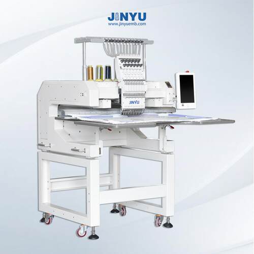 JINYU/金誉绣机商用高速单头电脑绣花机成衣帽子袜子刺绣机
