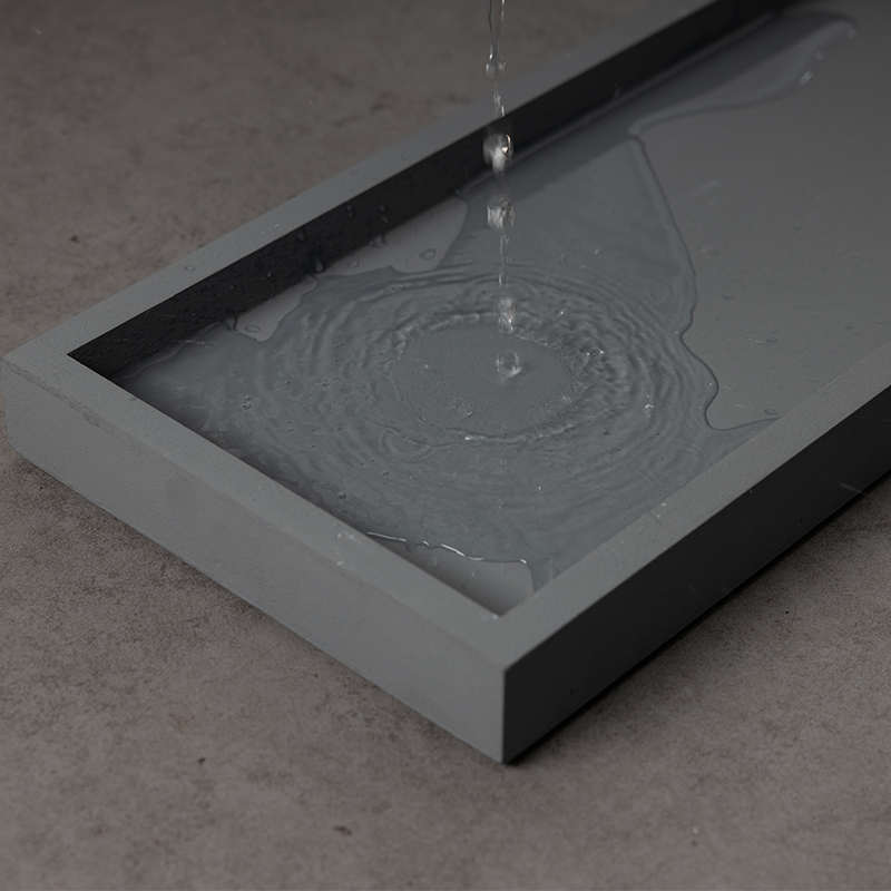 花盆托盘底座阳台接水盘盆景底垫多肉托盘花盆底座塑料仿水泥底托