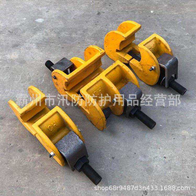便携式轨道接头救轨器 GWJ型钢轨无孔夹紧装置铁路断轨急救保护器
