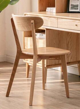 北欧现代约木椅子家吃简用D5420151餐桌实休闲靠背饭凳子北欧椅