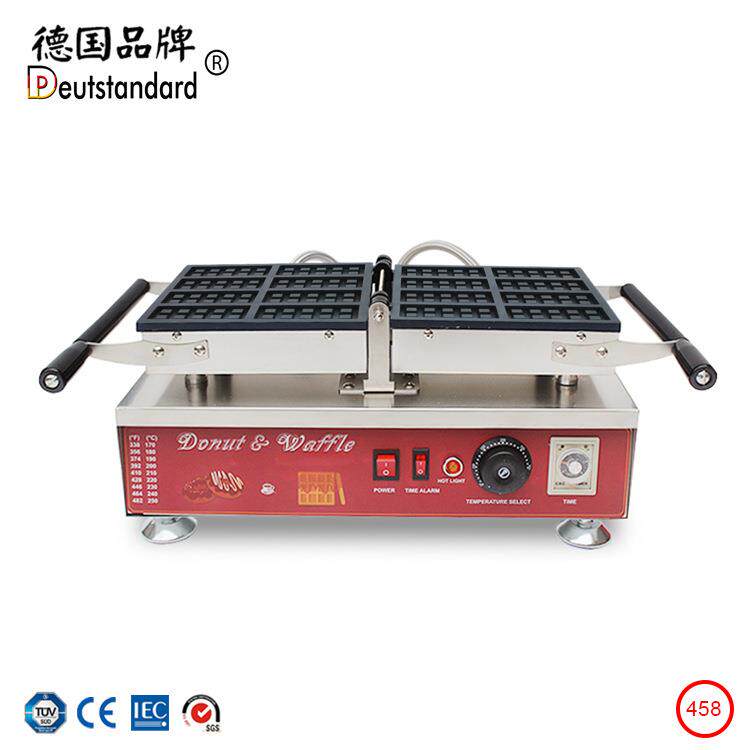 翻转8片方形华夫机格子Q饼机 华夫炉 松饼机格仔饼机烤饼电饼档