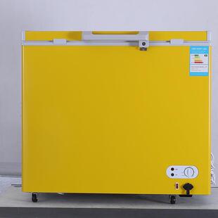 精品压缩机车载冰箱供158L太阳能直流冷柜柜式型冷冻冷藏