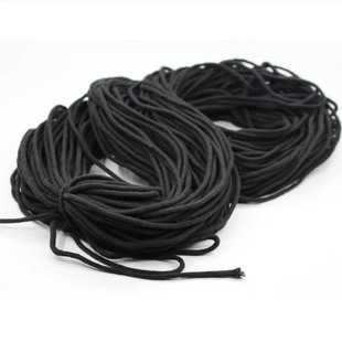 白色咖啡黑色棉绳装 饰画绳子相框挂绳捆绑绳国画字画专用3毫米粗