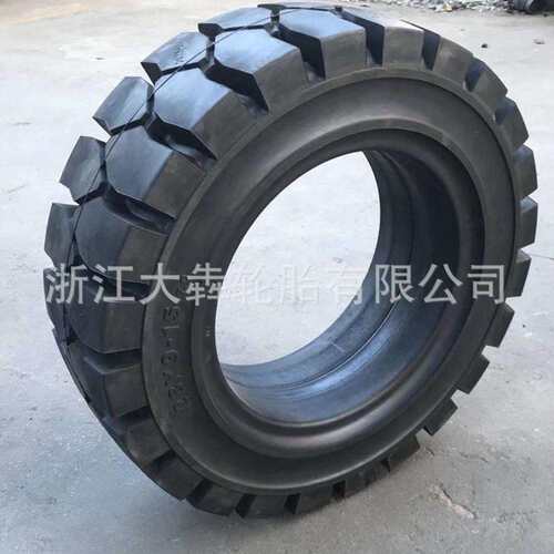 叉车实心轮胎650-10600-9700-9700-1228*9-15工程机械轮胎耐磨