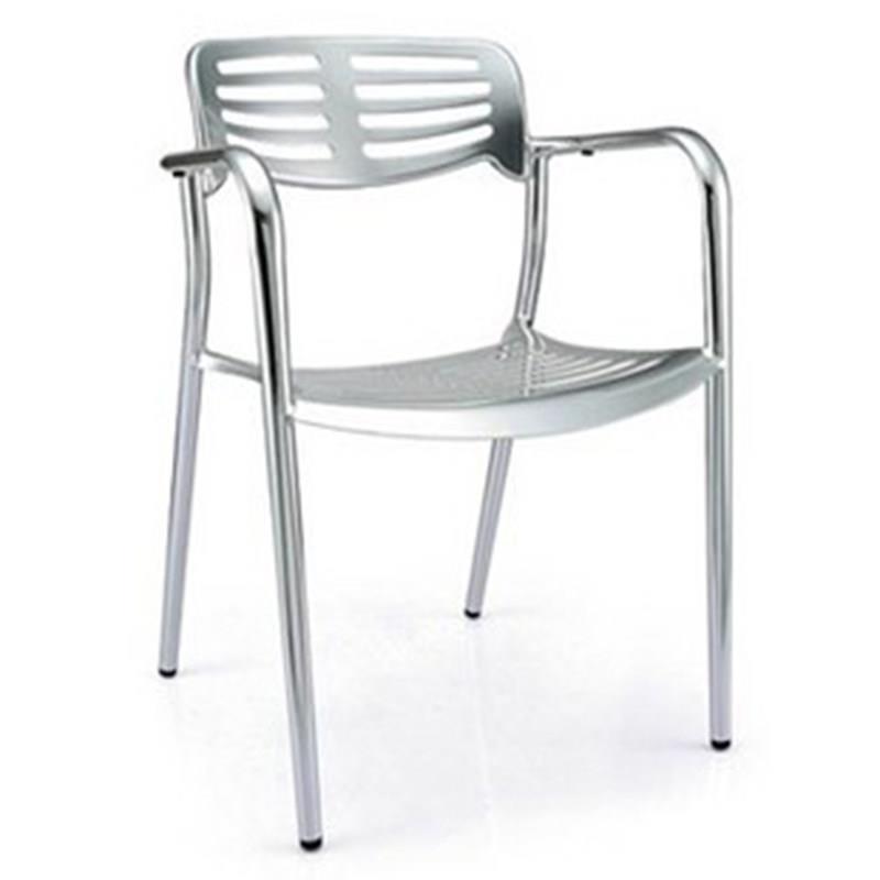 toledo chair 排骨铝合金户外饭厅北欧时尚简约火锅餐椅子热销