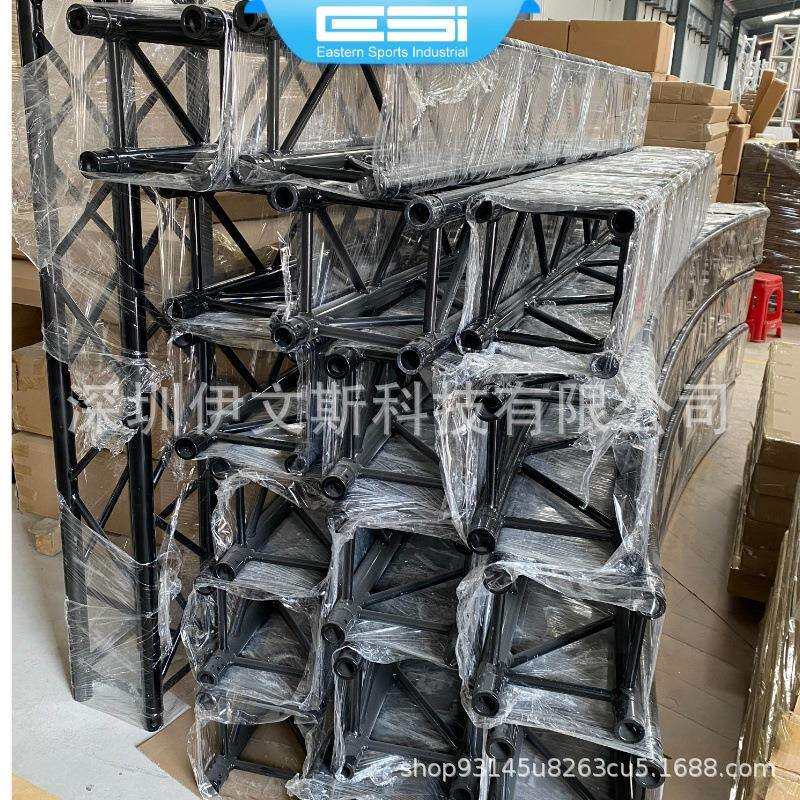 深圳厂家铝合金桁架舞台灯光truss架婚庆展览广告背景架龙门架子