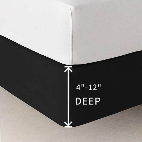 亚马逊新款弹力床箱套四面床围床箱罩Bed Wrap Box Spring Cover