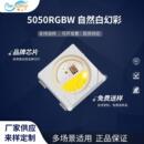 粉紫工厂直销5050led灯珠贴片式 5050RGBW自然白幻彩LED发光二级管