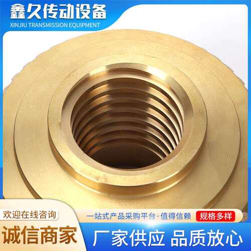 蜗轮蜗杆加工45钢渗氮淬火双导程涡轮涡杆同步轮加工升降机涡轮