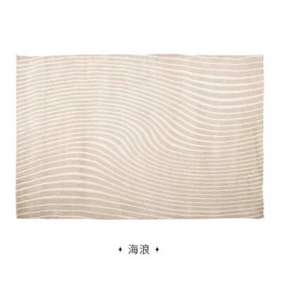 侘批发寂卧室地毯简约边地地毯床客厅垫书房风ins房间沙发毯茶几