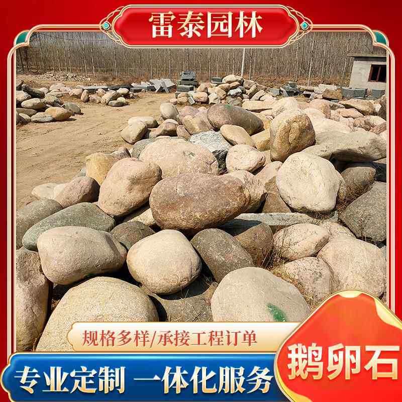 河道鹅卵石硕原-河卵石石庭院铺地天然磨鹅软暖石圆石变压器滤料
