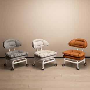 重5滑00斤加大轮万向承轮小凳子家用椅靠背沙发茶几移VXZ动板凳矮