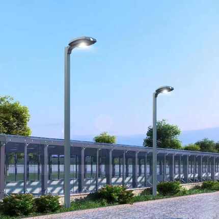 led庭院灯古镇3米草坪灯太阳能批发太阳能路灯户外照明道路景观灯