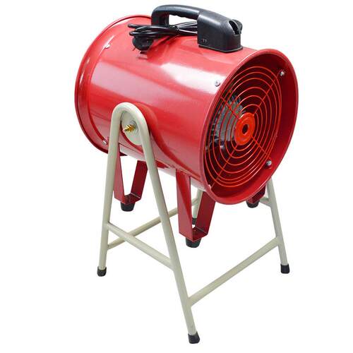 手提式安全轴流SFT-300工业排风扇220/380V带支架通风机8/12/16寸