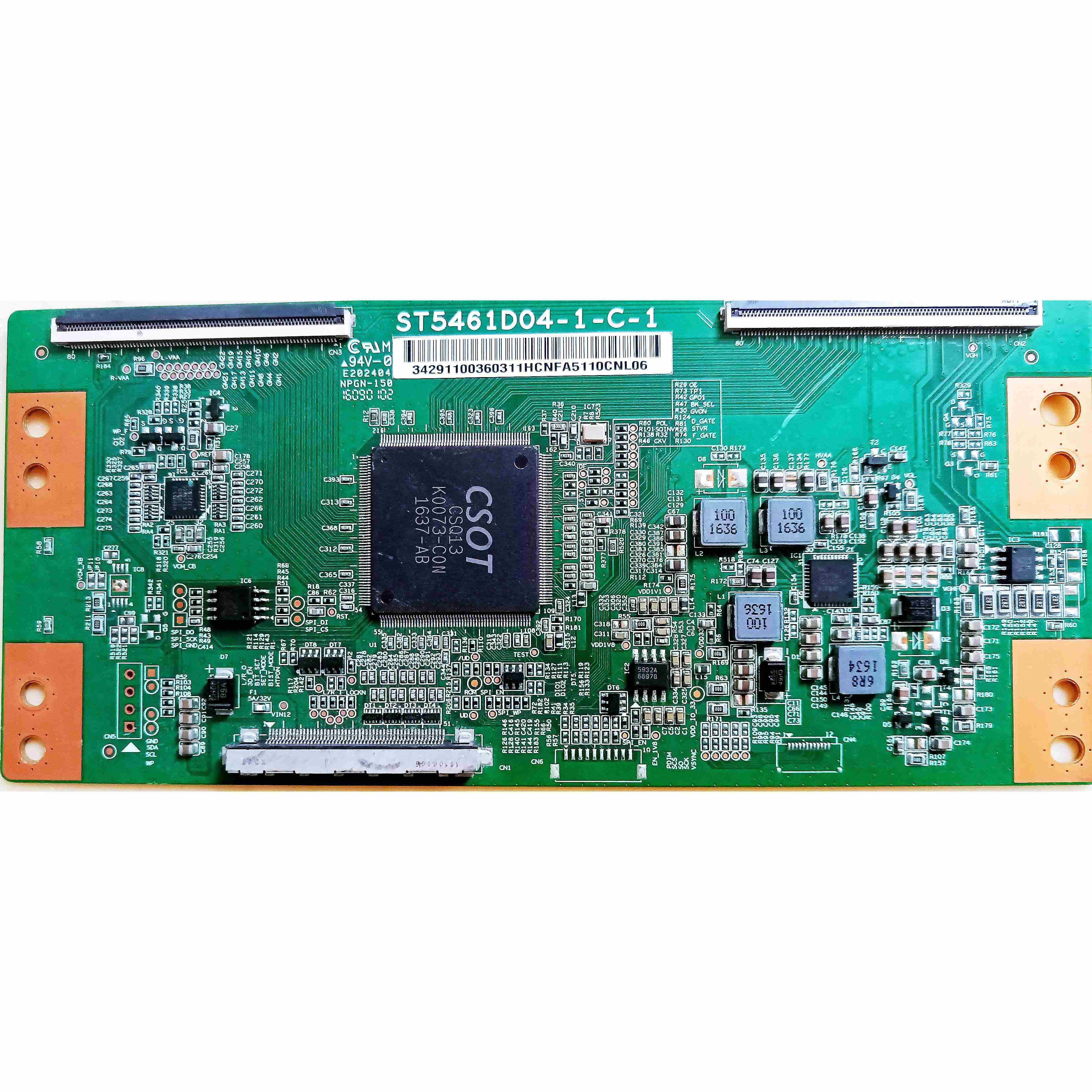 华星技改ST5461D04-1-C-1原装逻辑板 解决灰屏断Y发暗横纹