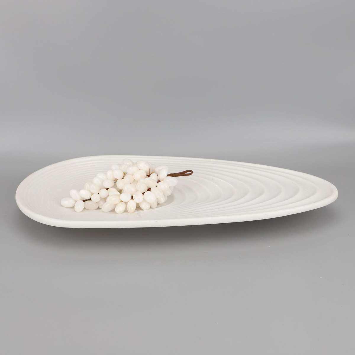 简约现代贝壳果盘玉石葡萄样板间酒店家居客厅电视柜软装饰品摆件