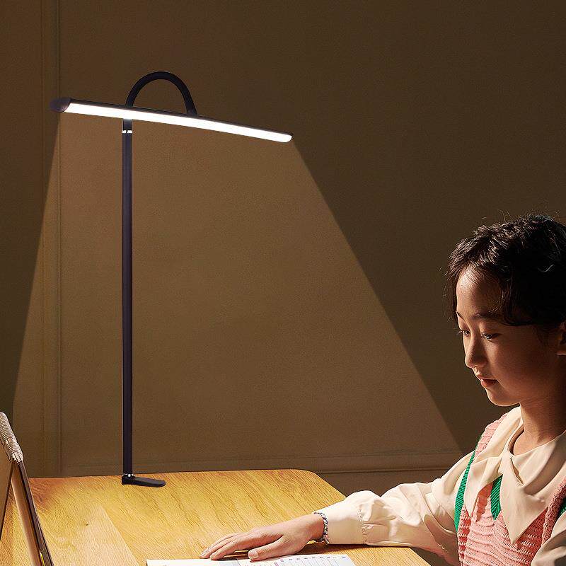 学生习led台灯书307桌阅读灯子夹式护读眼书学专用灯超亮儿童学习