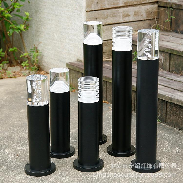 LED草坪灯气泡草地花园户外防水景观纯铝庭院公园别墅落矮柱路灯