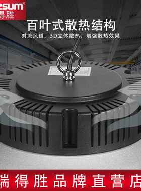 led率工矿灯源头RDS-102-工加厚瓦超亮足功球场天厂棚灯仓库足车