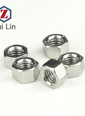 锈钢665304高压六螺母加角厚六角螺母加高六角螺母GB5不5