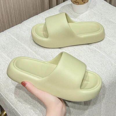summer sandals slippers夏季凉拖鞋女软底情侣沙滩外穿踩屎感鞋