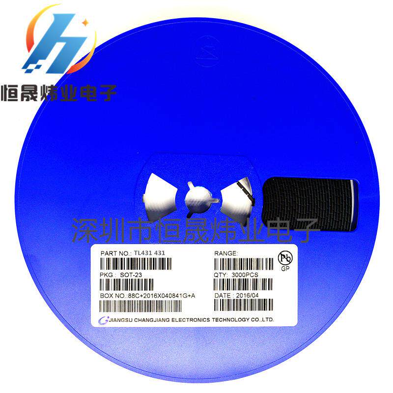 TL431SOT-230.5%精度贴片431贴片三极管三端可调进口芯片高精度