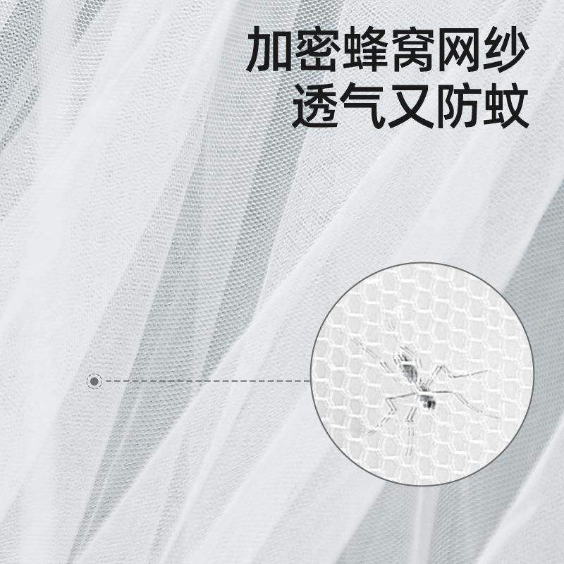 贝肽斯婴儿床蚊帐罩专用新生儿童宝宝全罩式通用遮光防蚊罩免打孔