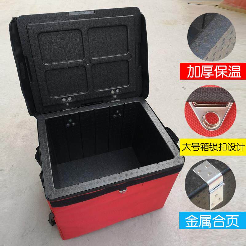 外送保温箱EPP加厚泡沫箱送餐箱子43/18升大小号车载快餐外送箱图片
