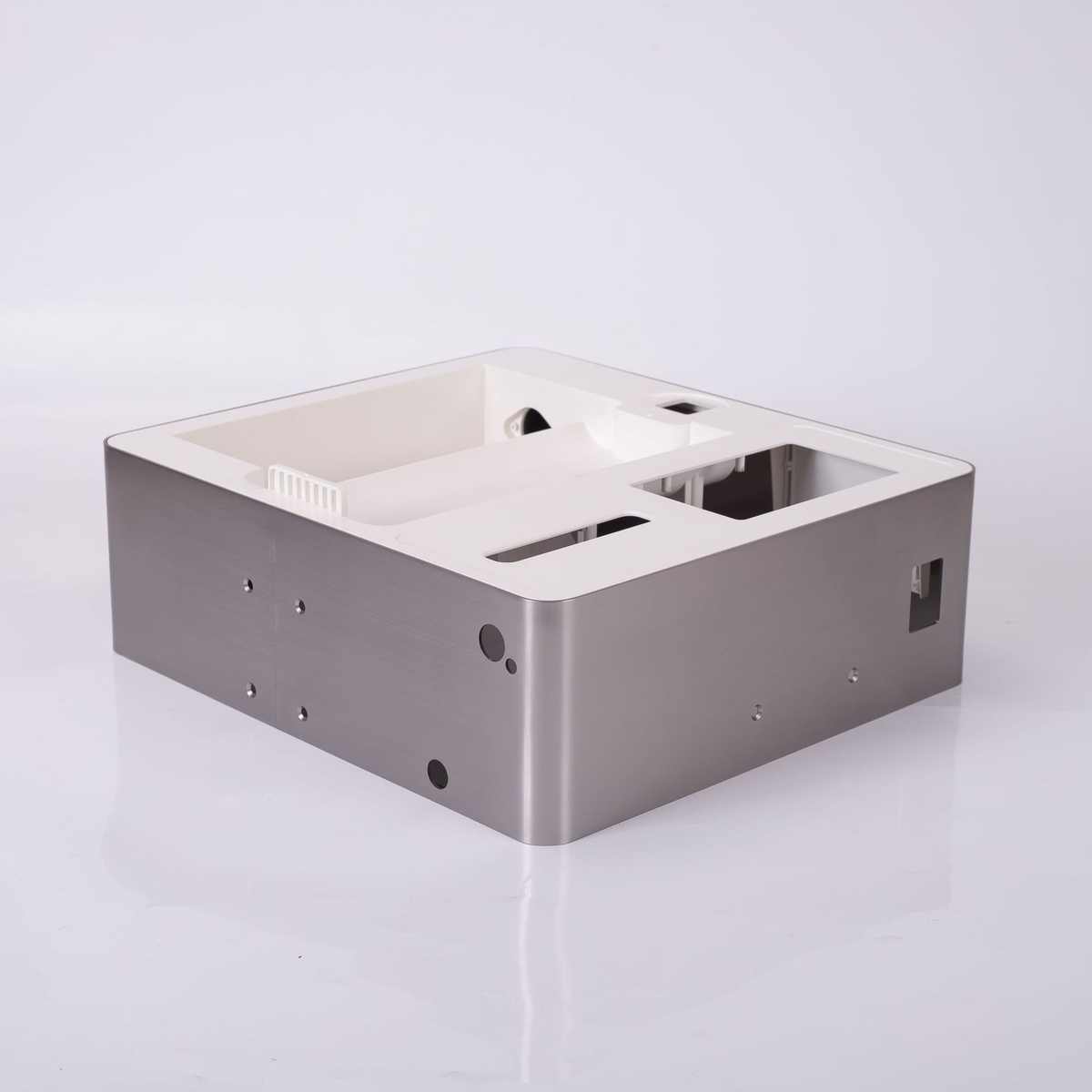 厂家铝外壳金属外壳定制加工直饮水机机壳折弯 焊接铝框铝外框cnc