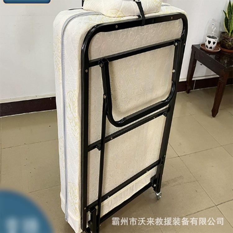 酒店折叠床单人双人床可移动宾馆加床便携式家庭保姆金属家用床