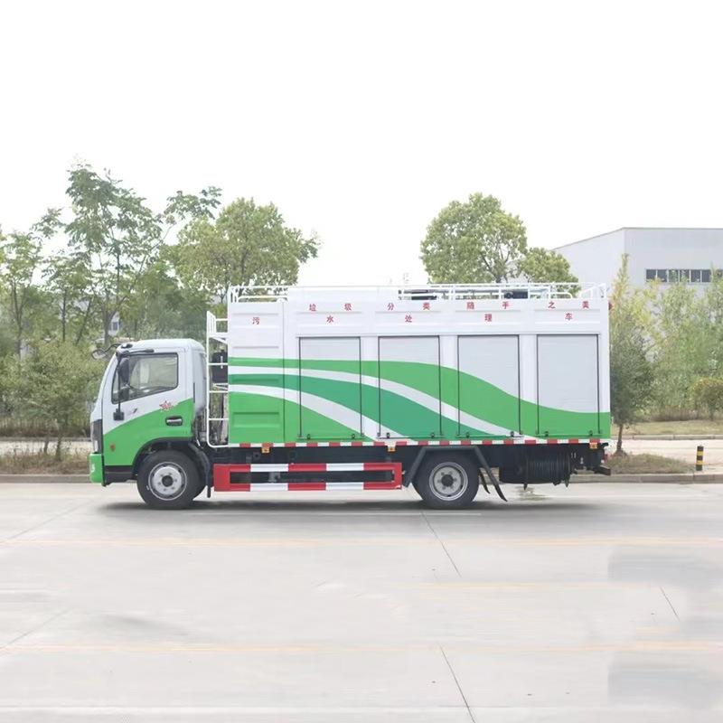 12吨污水处理车 对污水进行处理 处理后的水可以作为农业工业用水
