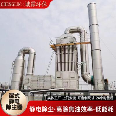 高油压静除尘器橡胶塑料青RCE烟气焦废气处理湿沥电除尘电电捕焦