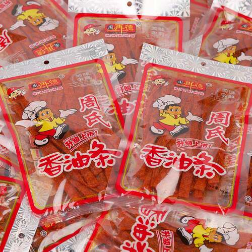 湖南特产周氏香油条周再德辣条麻辣条儿时零食辣片大包零食小吃