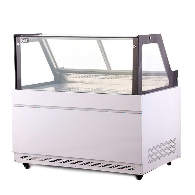隆雪鸭脖柜直冷单温直角圆弧后开门保鲜展示柜熟食卤菜烧烤冷柜