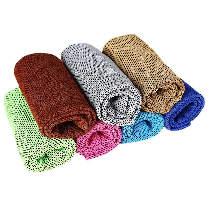 Cooling Towel Instant Relief Microfiber Cool Towels Chilling - 实物图