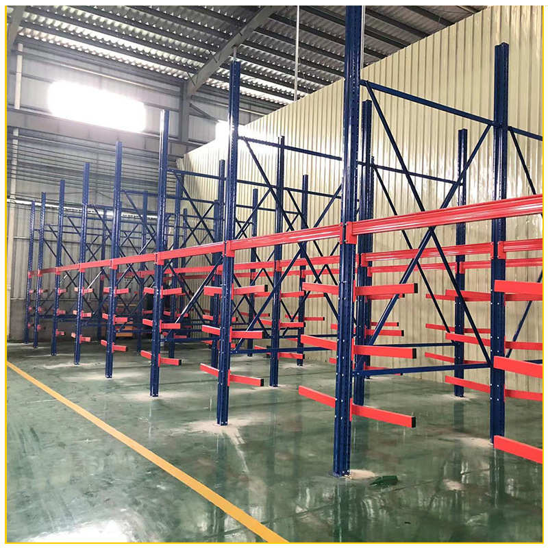 仓储阁楼货架厂家悬臂式阁楼货架单面双面悬臂货架阁楼式仓储平台