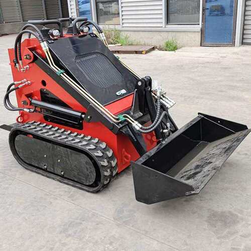 HT380滑移装载机仓库货物装卸运输履带式滑移小铲车工程装载机