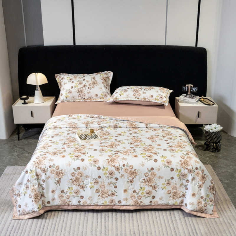 奢被冰件套感天轻空调被夏凉夏季裸睡家可四凉水洗宿舍丝丝感高级,床上用品,化纤被,淘宝优惠券,粉丝福利购,淘宝优惠卷