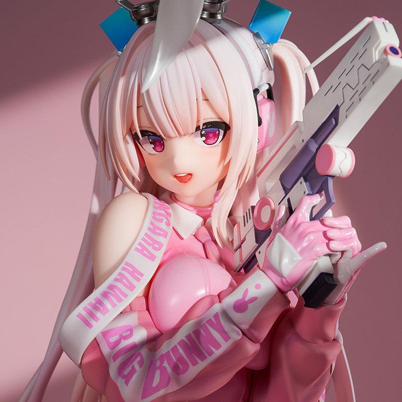 优质版Superbunny超级兔子手办粉色美女模型机箱摆件公仔周边