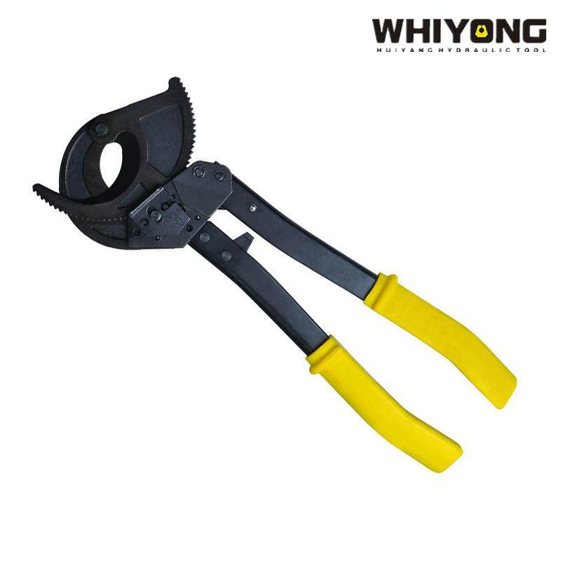 惠扬牌手动断线钳线缆剪切铜铝CC-500棘轮式电缆剪刀