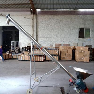 厂家直供螺旋输送机绞龙颗粒粉体上料机 304201不锈钢螺旋上料机