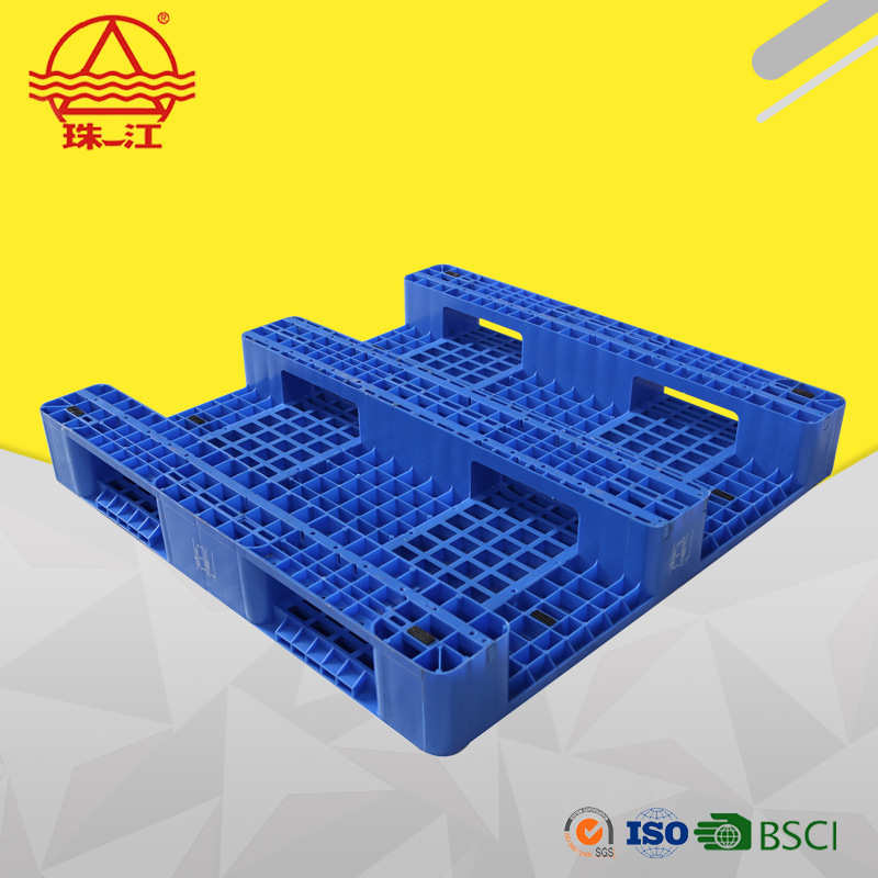 厂家川字塑料托盘 防潮塑料卡板 运输托板1111防水堆叠仓库