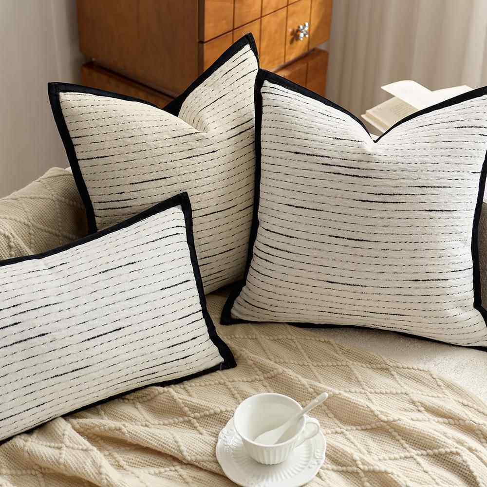 法式奶油风星漫抱枕套轻奢高级感床头软包靠枕靠背套客厅沙发抱枕